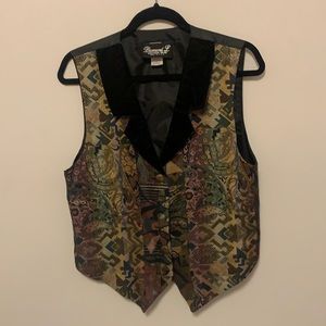 Diamond L western vest